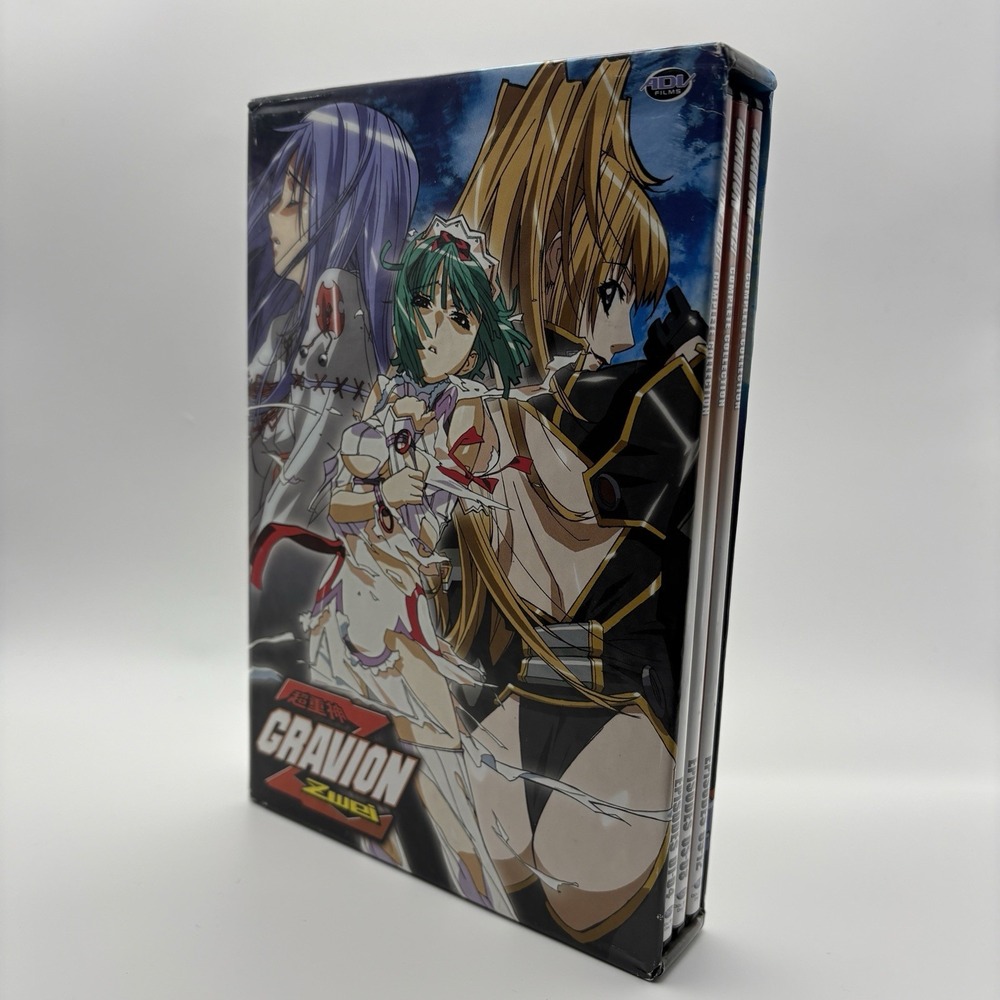 Gravion Zwei The Complete Collection Episodes 1-12 (DVD, 3-Disc Box Set, 2006)